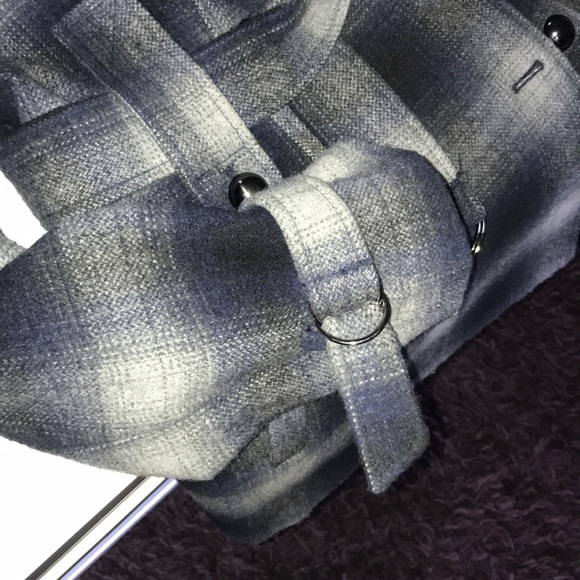 Perfect plaid pea coat by Miss Sixty - Picture 4 of 5